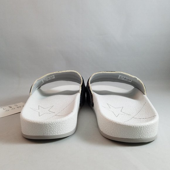 NEW Men's 5 / Women's 6 Adidas Limited Ed. Leather Snake Strap Sandals - Picture 6 of 11